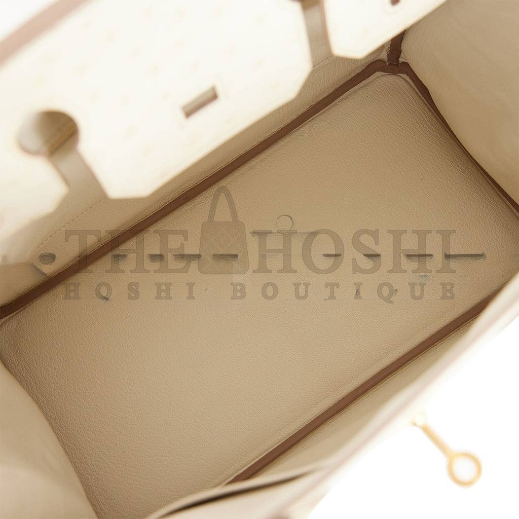 H**me5 MASTER BIRKIN 30 OSTRICH PALLADIUM HARDWARE (30*22*16cm) Master Quality